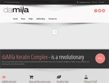 Tablet Screenshot of damila.net